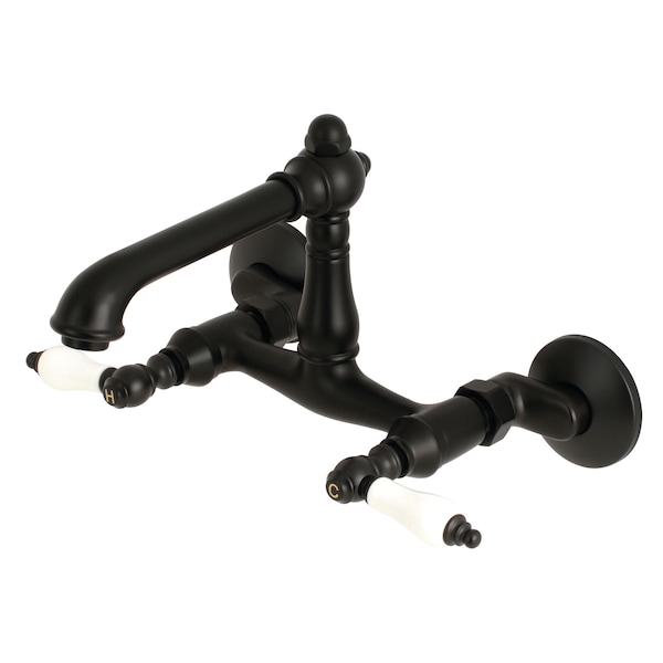 English Country KS7220PL 6-Inch Adjustable Center Wall Mount Kitchen Faucet KS7220PL - main